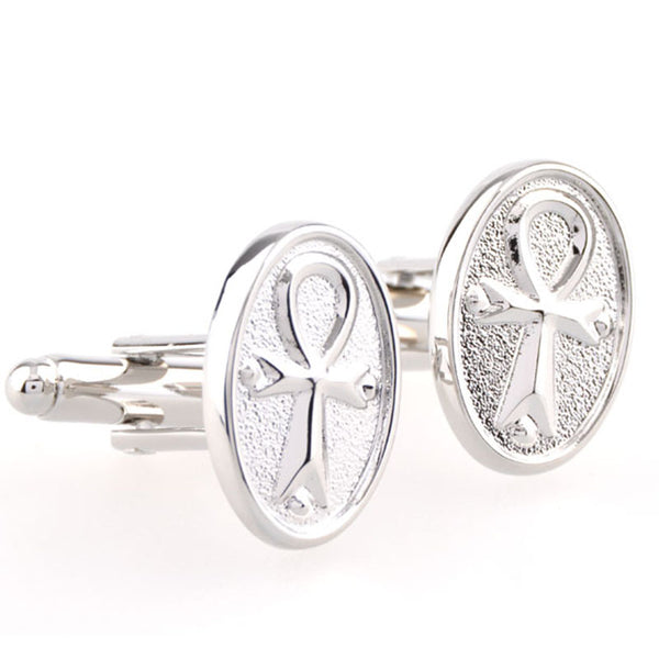 Plain Colour Metal Cufflinks