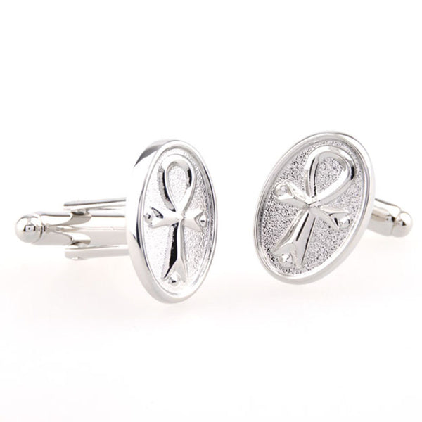 Plain Colour Metal Cufflinks