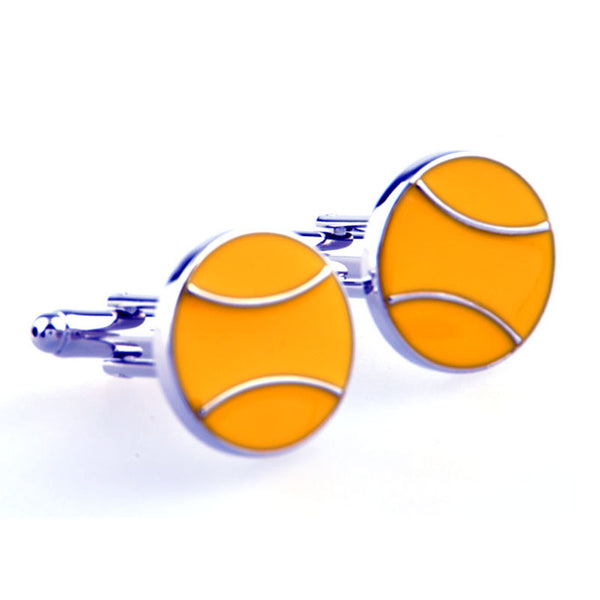 Sports Technology Enamel Dropping Glue Cufflinks