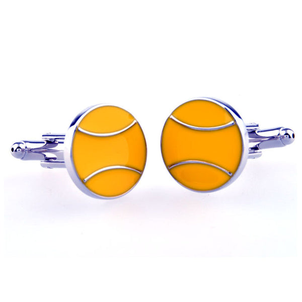 Sports Technology Enamel Dropping Glue Cufflinks