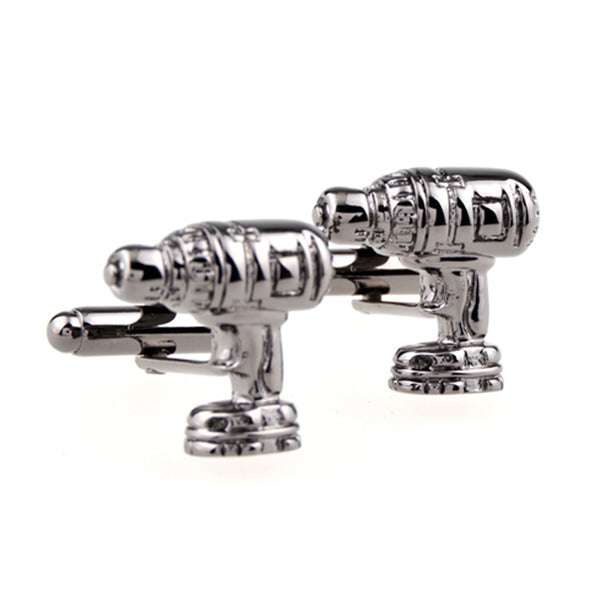 Plain Colour Metal Cufflinks