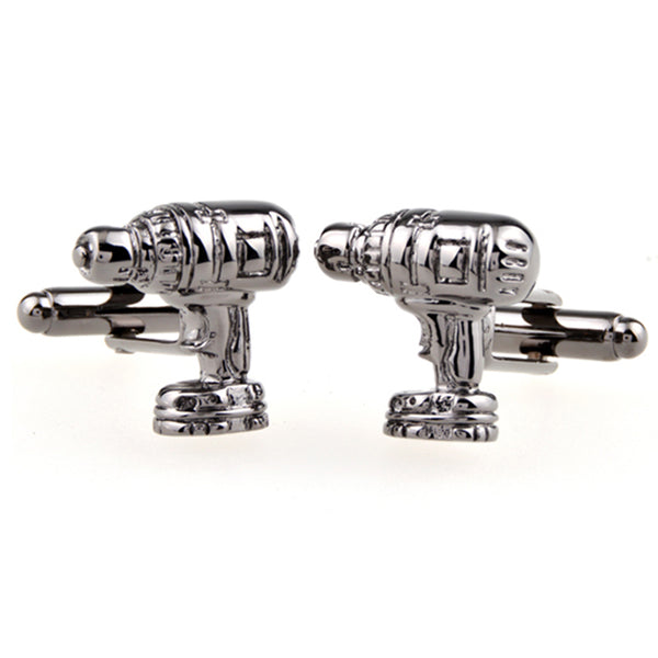 Plain Colour Metal Cufflinks