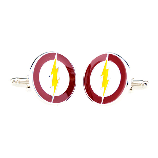 Enamel Dropping Glue Cufflinks