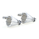 Sports Technology Enamel Dropping Glue Cufflinks