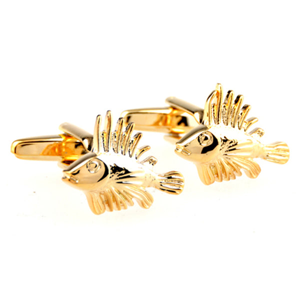 Animals Plants Plain Colour Metal Cufflinks