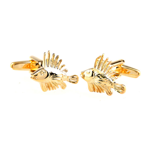 Animals Plants Plain Colour Metal Cufflinks