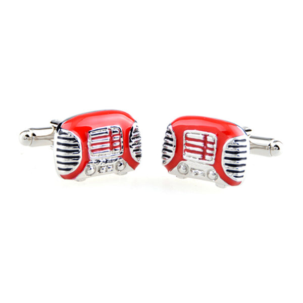 Enamel Dropping Glue Cufflinks