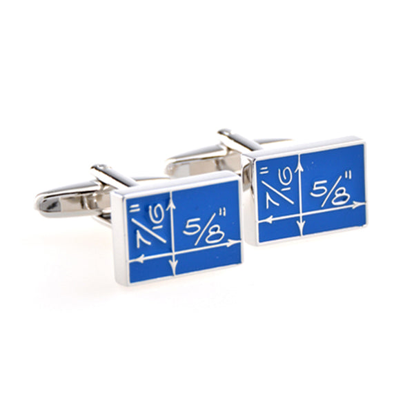 Enamel Dropping Glue Cufflinks