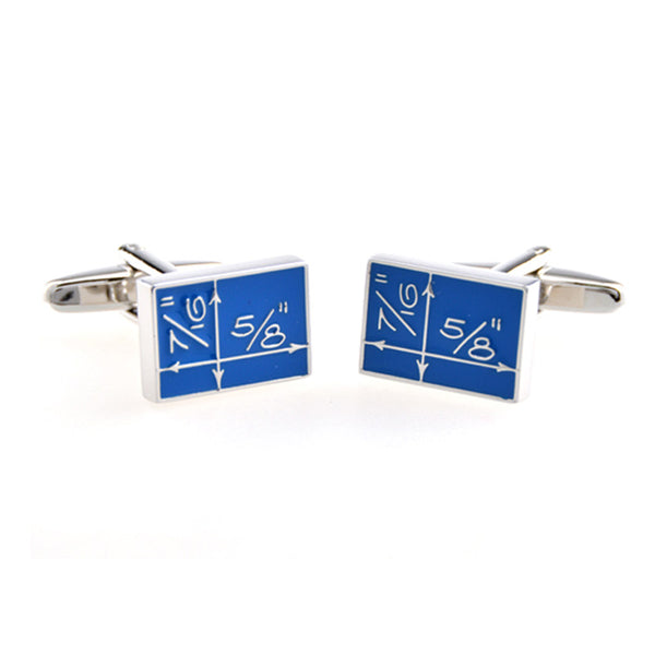 Enamel Dropping Glue Cufflinks