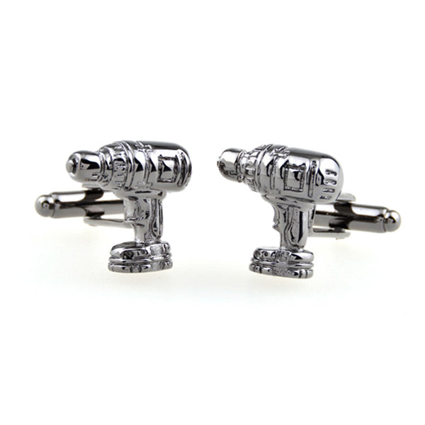 Plain Colour Metal Cufflinks