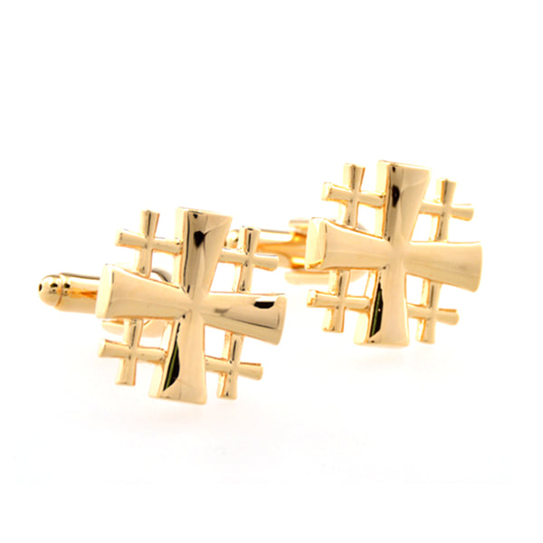 Plain Colour Metal Cufflinks