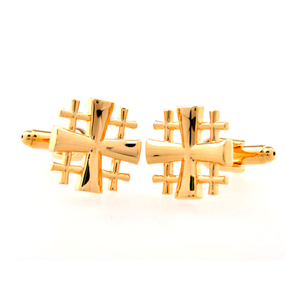 Plain Colour Metal Cufflinks