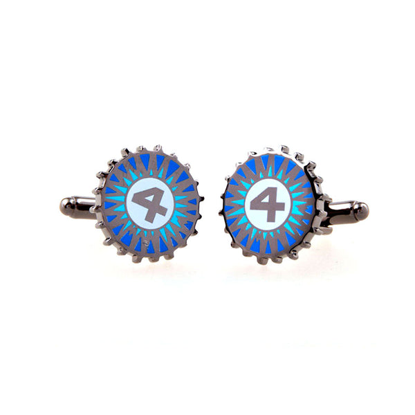 Grease Baking Paint Cufflinks