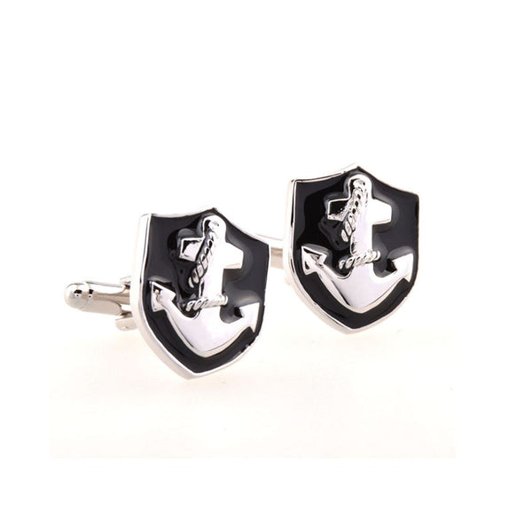 Enamel Dropping Glue Cufflinks