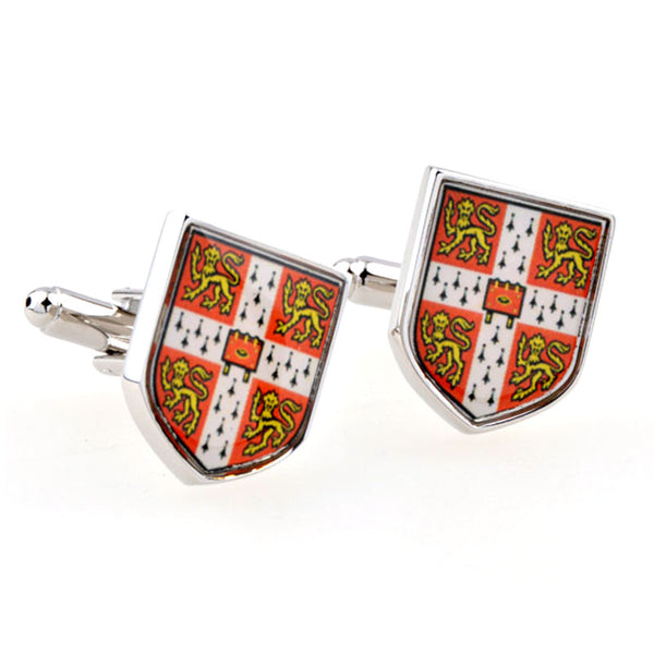 Enamel Dropping Glue Cufflinks