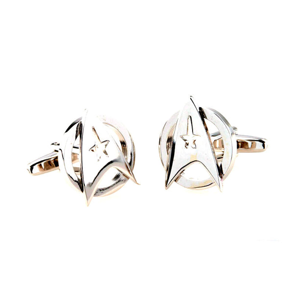 Plain Colour Metal Cufflinks