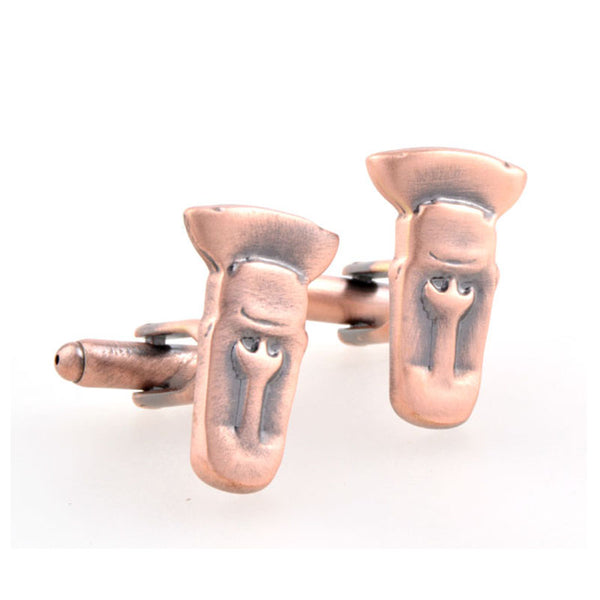 Plain Colour Metal Cufflinks