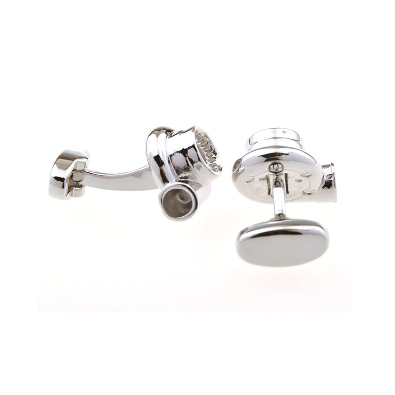 Cartoon Anime Plain Colour Metal Cufflinks