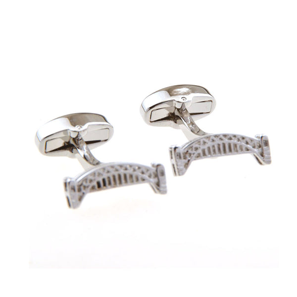 Plain Colour Metal Cufflinks