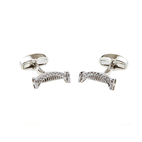 Plain Colour Metal Cufflinks