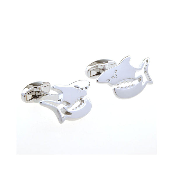 Animals Plants Plain Colour Metal Cufflinks