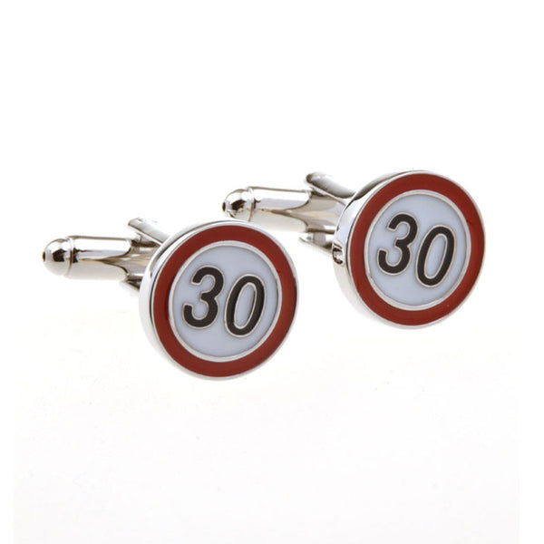 Enamel Dropping Glue Cufflinks