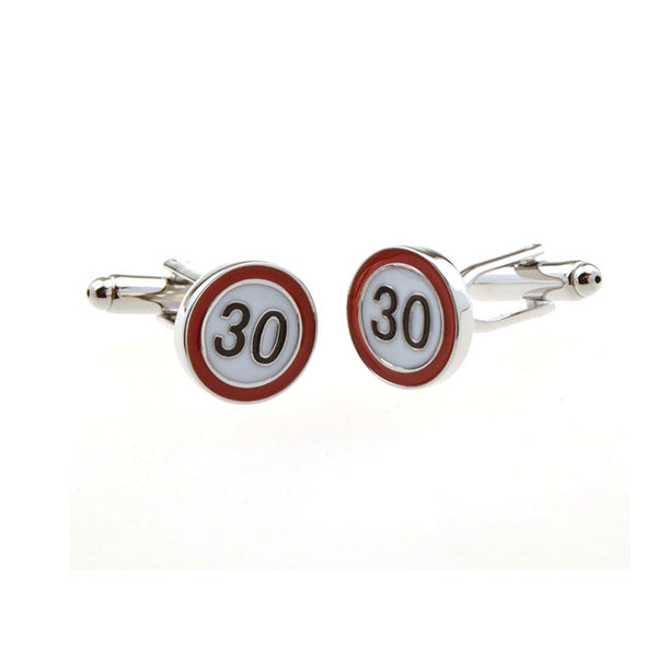 Enamel Dropping Glue Cufflinks