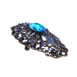 Crystal Zircon Brooch