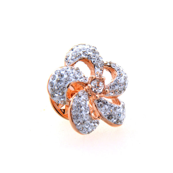 Animals Plants Crystal Zircon Brooch