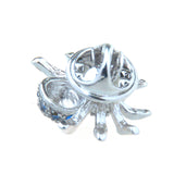 Animals Plants Crystal Zircon Brooch