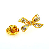 Crystal Zircon Brooch