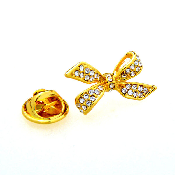 Crystal Zircon Brooch