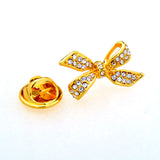 Crystal Zircon Brooch