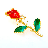 Festivals Wedding Reception Enamel Dropping Glue Brooch