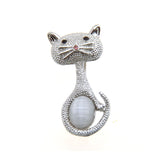 Cartoon Anime Cateye Glass Brooch