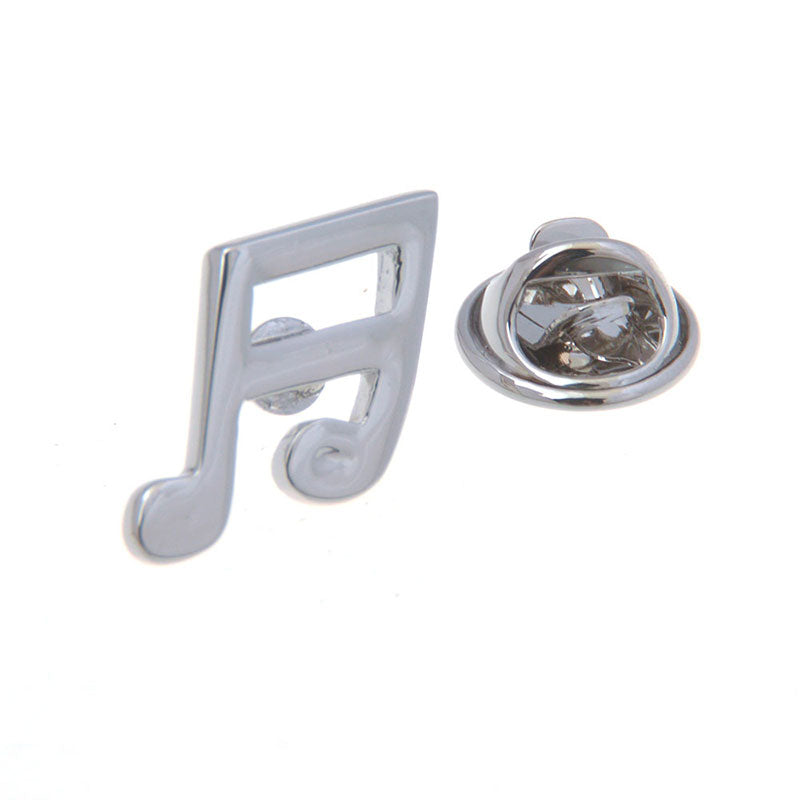 National Flag Music Plain Colour Metal Brooch